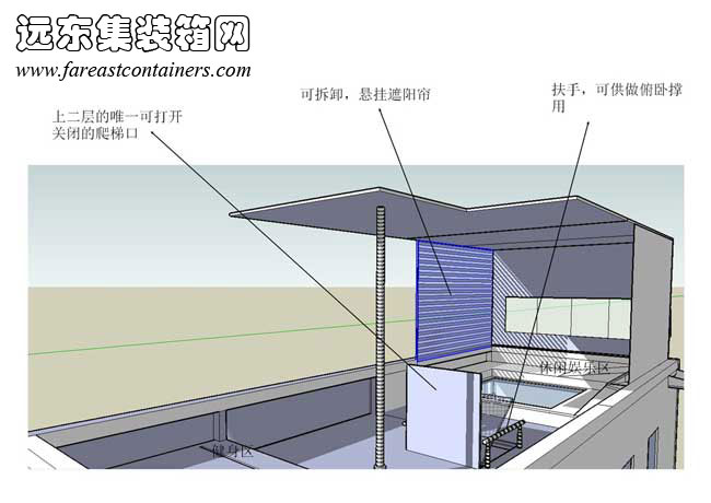 可變形的移動(dòng)住所,住人集裝箱房屋,二手集裝箱貨柜,集裝箱活動(dòng)房