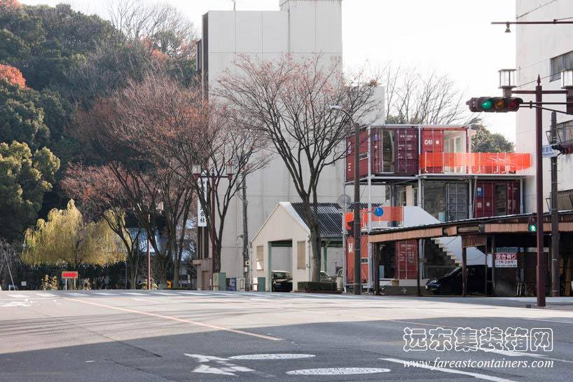 Sugoroku Office,集裝箱住宅,集裝箱建筑,集裝箱房屋,集裝箱活動(dòng)房,住人集裝箱