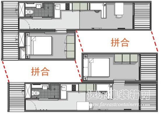 澳洲國立大學(xué)集裝箱宿舍室內(nèi)照片,集裝箱房屋,集裝箱活動(dòng)房,住人集裝箱,集裝箱住宅,集裝箱建筑