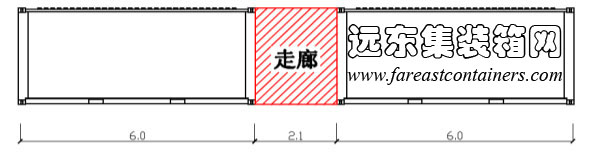 走廊使用附加結(jié)構(gòu),集裝箱房屋,集裝箱活動(dòng)房,住人集裝箱,集裝箱住宅,集裝箱建筑